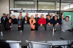 Encuentro de la Mesa Ejecutiva del Plenario de Municipios con la Intendenta de Montevideo